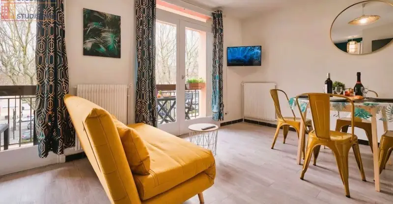 Studio 32m² Carcassonne 11000 - Terrasse, proche centre-ville - Photo 2