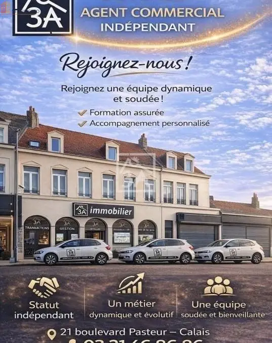 Studio meublé 19m² Calais 62100 - Meublé, DPE D - Photo 1