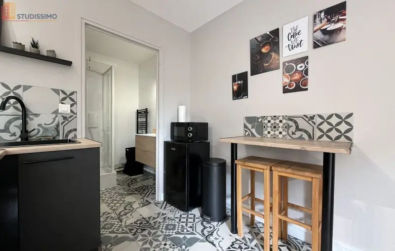 Studio 31m² Arras - Meublé, 1er étage - Photo 12
