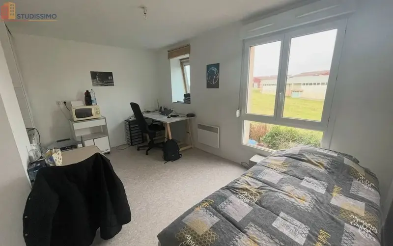 Studio meublé 21m² Béthune 62400 - Résidence étudiante - Photo 5