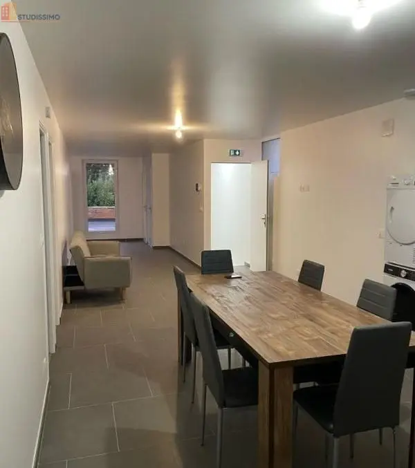 Studio meublé 15m² Lens 62300 - Meublé, lumineux - Photo 8