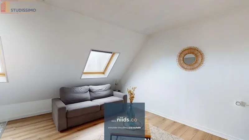 Studio 15m² La Rochelle - Étage élevé, vue dégagée - Photo 4