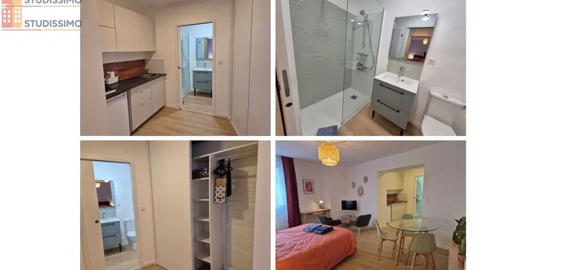 Studio meublé 31m² Boulogne-sur-Mer - Proche ULCO, équipé - Photo 2
