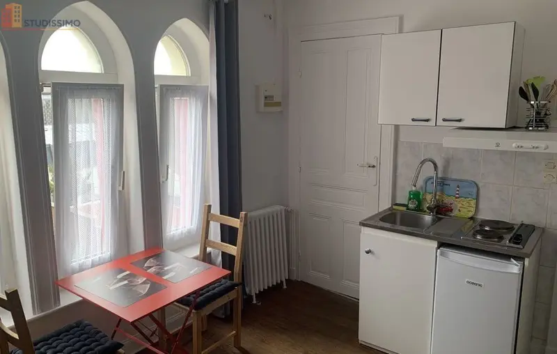 Studio meublé 15m² Berck - Meublé, DPE D - Photo 2