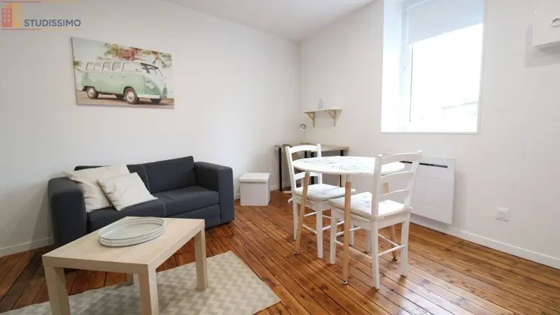 Studio 20m² Arras - Meublé, DPE D - Photo 4