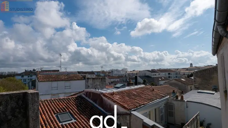Studio 18m² La Rochelle - Étage élevé, lumineux - Photo 1