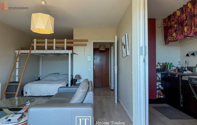 Studio 32m² Vaux-sur-Mer - Dernier étage, DPE D - Photo 4