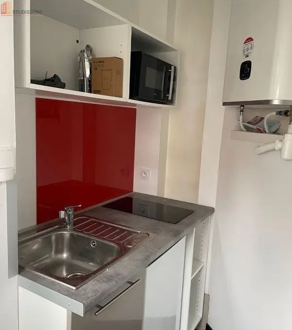 Studio meublé 18m² Calais 62100 - Wifi fibre inclus - Photo 8
