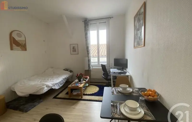 Studio 27m² La Rochelle - Étage 2, DPE F - Photo 5