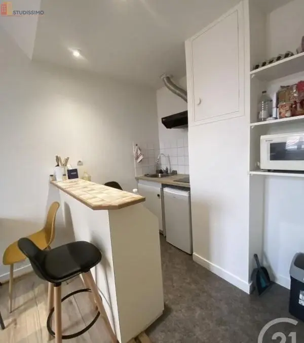 Studio 27m² La Rochelle - Étage 2, DPE F - Photo 3