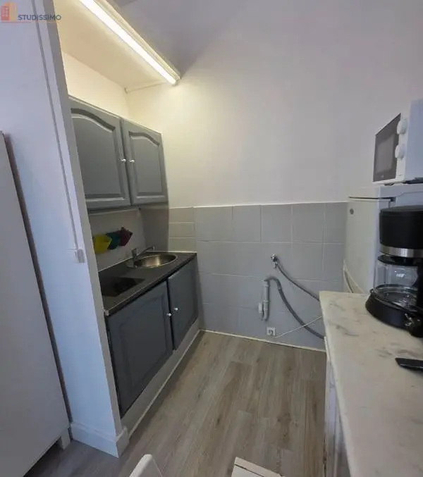 Studio meublé 16m² Béthune - Meublé, DPE D - Photo 7