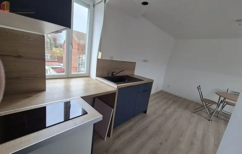 Studio 25m² Saint-Omer - Lumineux, proche centre et parc - Photo 2