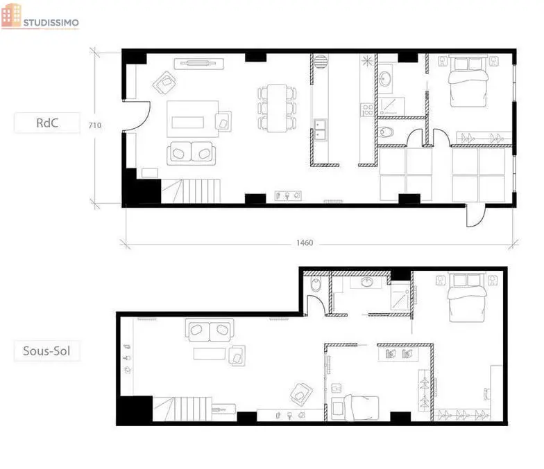 Studio 30m² La Rochelle 17000 - Projet de transformation - Photo 2
