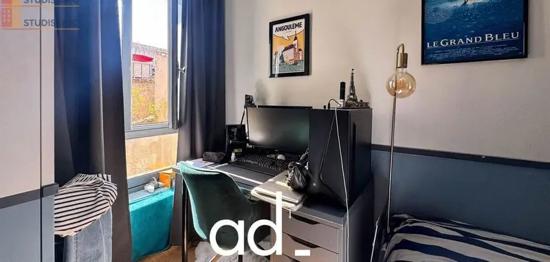 Studio 16m² La Rochelle 17000 - Étage intermédiaire, DPE C - Photo 4