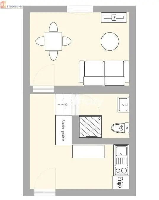 Studio 18m² Royan - Étage 2/3 - Photo 4