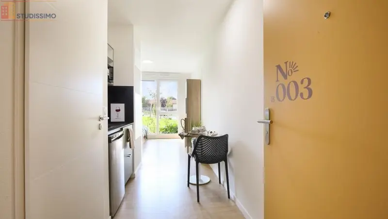 Studio meublé 20m² Tarbes - Lumineux, DPE A - Photo 4