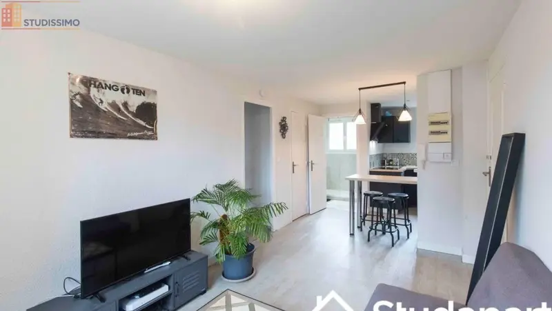 Studio meublé 21m² Tarbes - Lumineux, DPE A - Photo 7