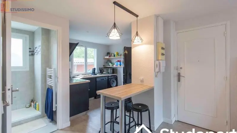 Studio meublé 21m² Tarbes - Lumineux, DPE A - Photo 3