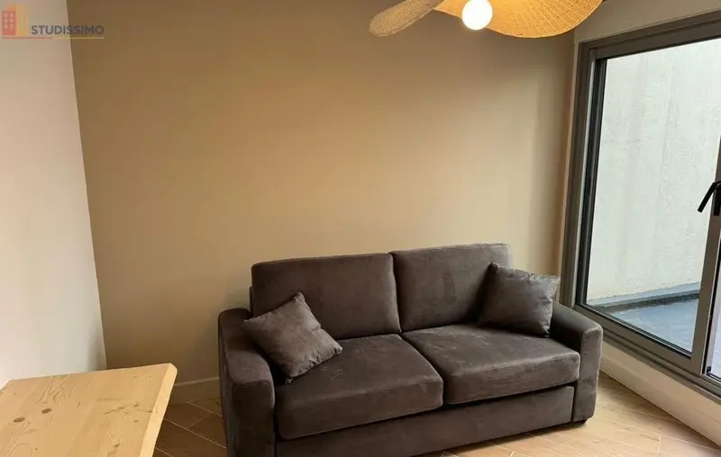 Studio meublé 28m² Tarbes centre - Lumineux, terrasse - Photo 4