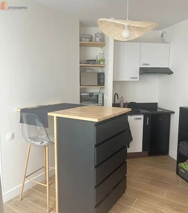 Studio meublé 28m² Tarbes centre - Lumineux, terrasse - Photo 1