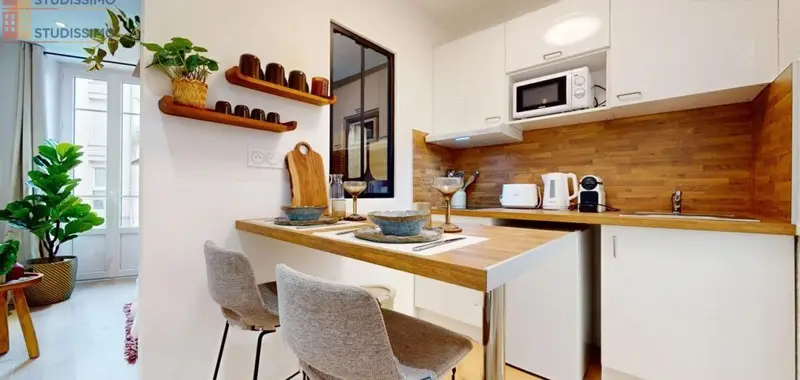Studio 17m² Clermont-Ferrand 63000 - Meublé, DPE C - Photo 4