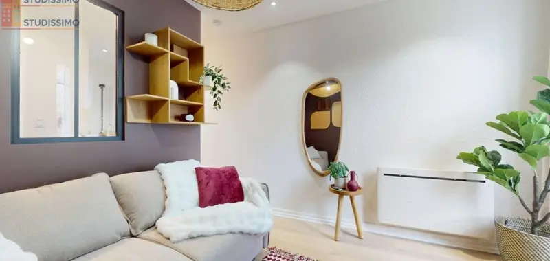 Studio 17m² Clermont-Ferrand 63000 - Meublé, DPE C - Photo 5