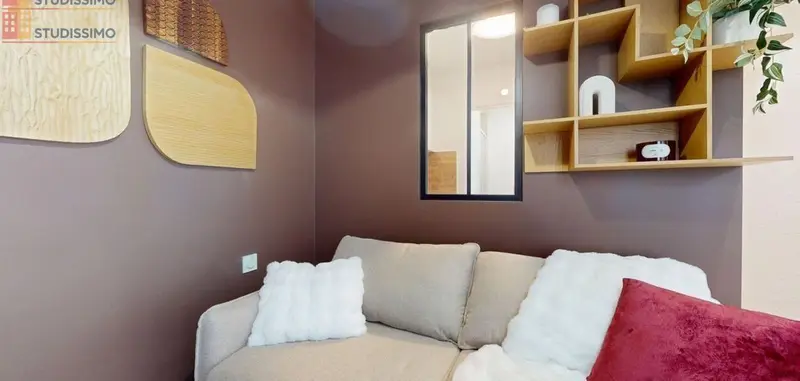 Studio 17m² Clermont-Ferrand 63000 - Meublé, DPE C - Photo 1