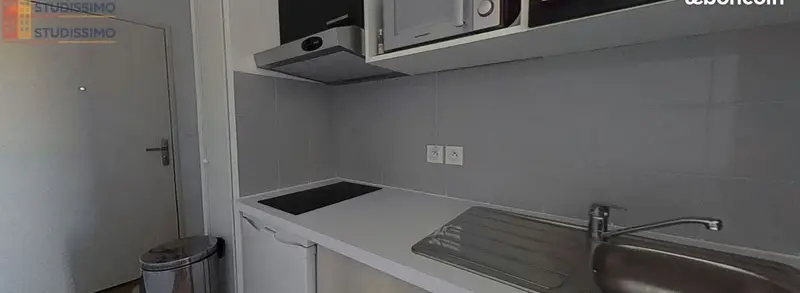 Studio meublé 22m² Clermont-Ferrand 63000 - Meublé, DPE C - Photo 2