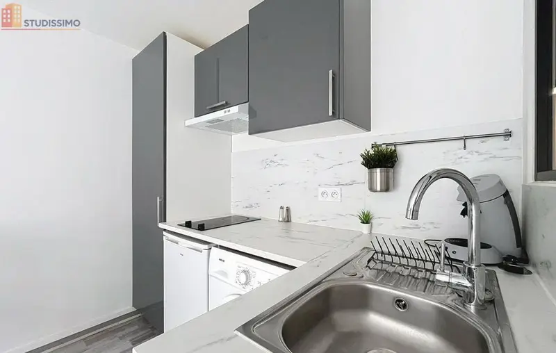 Studio meublé 26m² Lourdes 65100 - Moderne, refait à neuf - Photo 3