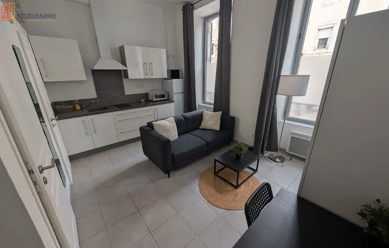 Studio meublé 22m² Tarbes centre - Lumineux, hyper centre - Photo 4