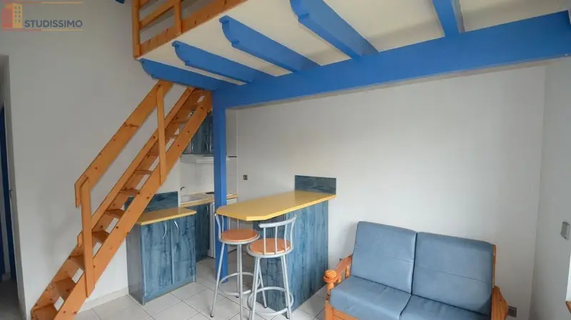 Studio meublé 20m² Tarbes - Résidence étudiante, lumineux - Photo 1