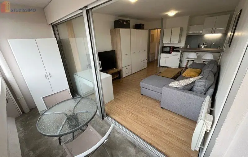 Studio meublé 25m² Tarbes centre - Terrasse, calme - Photo 4