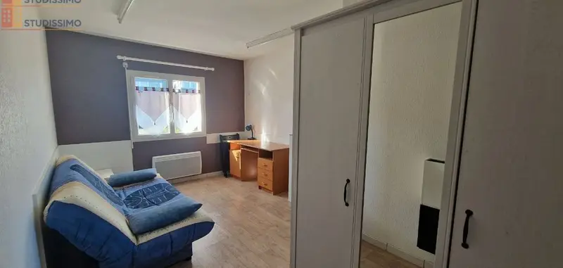 Studio meublé 19m² Tarbes - Lumineux, calme - Photo 2