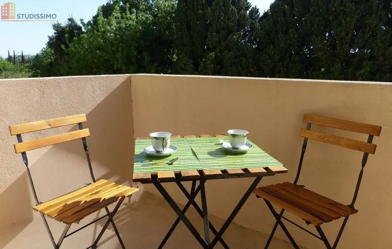 Studio meublé 25m² Perpignan - Rénové, balcon et clim - Photo 1