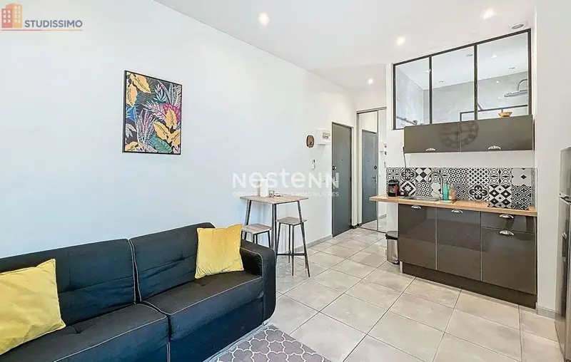 Studio meublé 19m² Perpignan - Meublé, 2e étage - Photo 4