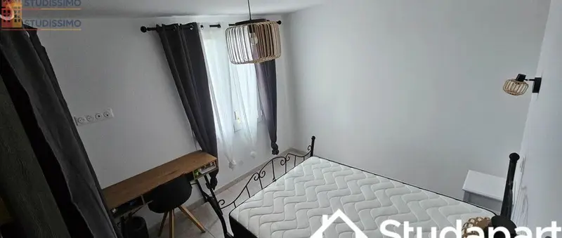 Studio meublé 12m² Bompas - Meublé, DPE A - Photo 1
