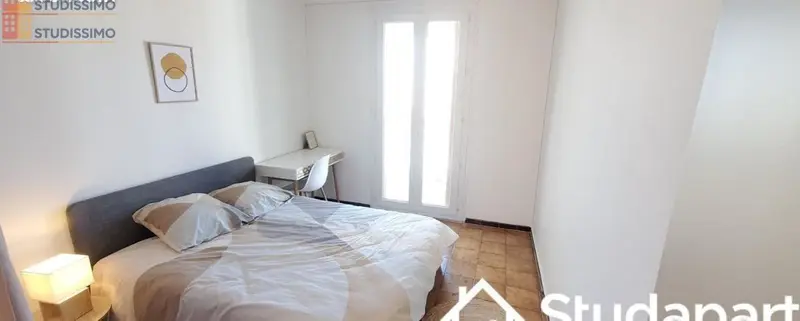 Studio meublé 11m² Perpignan 66100 - Calme, étage élevé - Photo 2