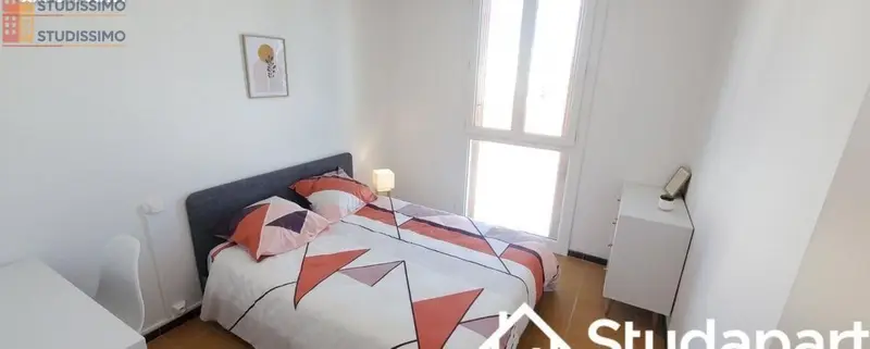 Studio meublé 11m² Perpignan 66100 - Calme, étage élevé - Photo 1