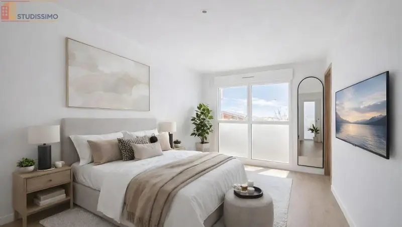 Studio 46m² La Rochelle - 2e étage, lumineux - Photo 4