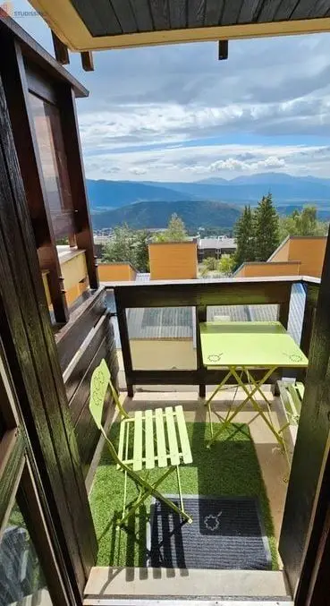 Studio meublé 23m² Font-Romeu-Odeillo-Via - Balcon, exposé sud - Photo 5