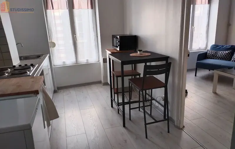 Studio meublé 27m² Clermont-Ferrand 63000 - Proche centre, Chamalières - Photo 2