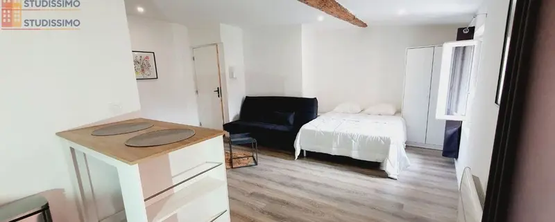 Studio 28m² Perpignan centre - Dernier étage, meublé - Photo 2