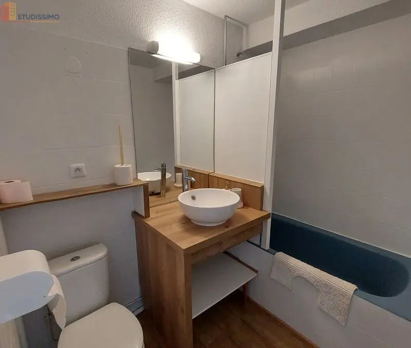 Studio meublé 27m² Font-Romeu-Odeillo-Via - Meublé, lumineux - Photo 1