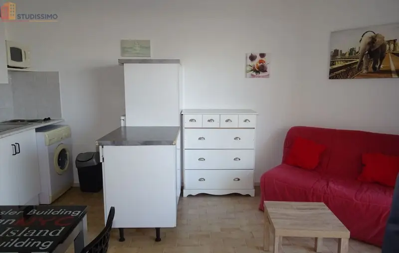 Studio meublé 25m² Canet-en-Roussillon - Meublé, DPE D - Photo 14