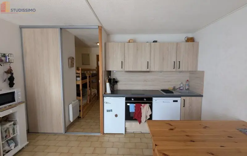 Studio 25m² Font-Romeu-Odeillo-Via - Meublé, cabine - Photo 2