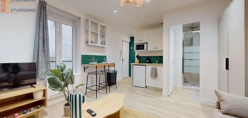 Studio meublé 18m² Clermont-Ferrand - Meublé, DPE C - Photo 4