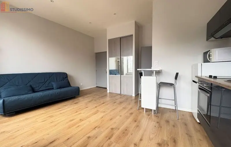 Studio 22m² Clermont-Ferrand 63000 - Meublé - Photo 2