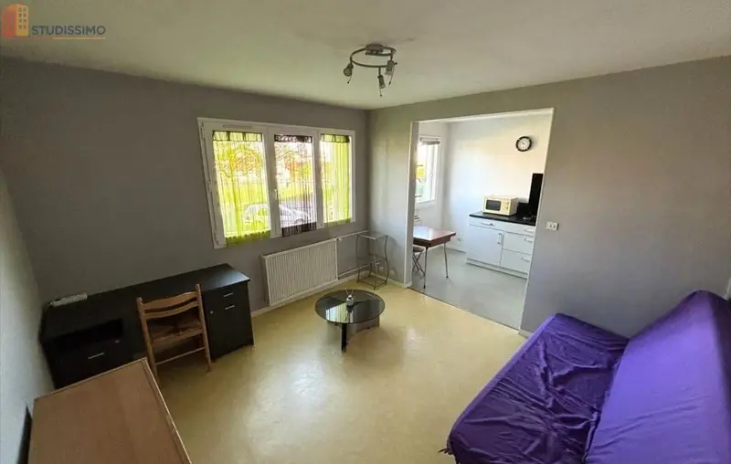 Studio 29m² Clermont-Ferrand - Meublé, DPE F - Photo 2