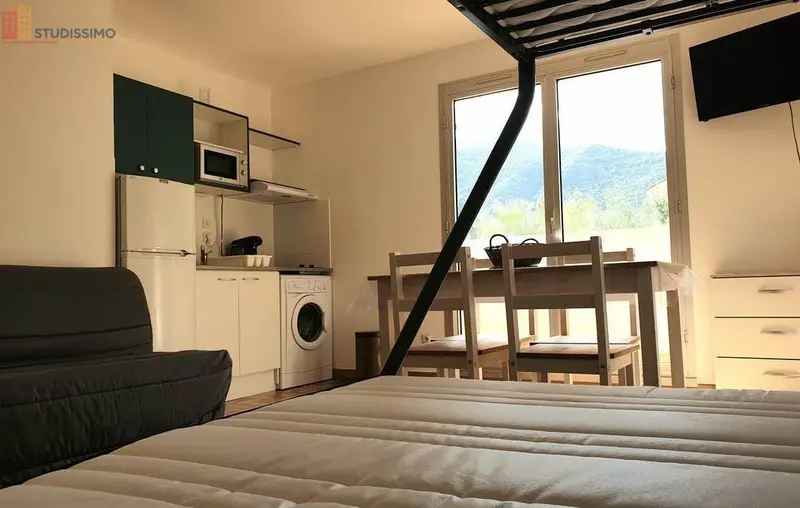 Studio meublé 28m² Amélie-les-Bains-Palalda - Meublé, 1er étage - Photo 3