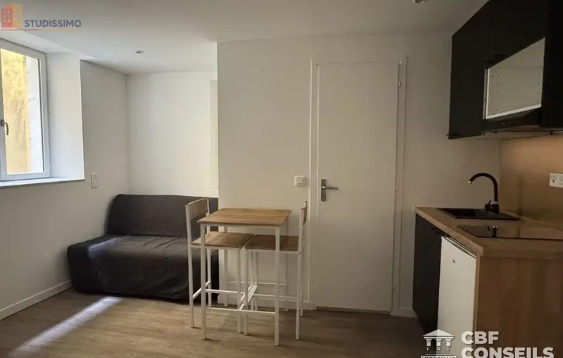 Studio meublé 14m² Clermont-Ferrand - Meublé, DPE C - Photo 2